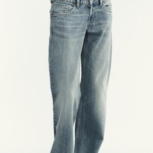 Zara TRF Low- Rise Wide Leg jeans